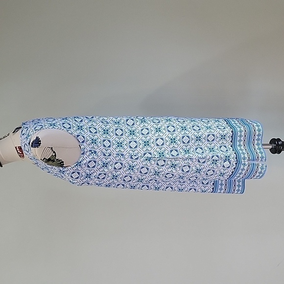 Aqua 💦 et SOL 🌞 blue sleeveless swim dress. Bathing suit cover-up. Small. - Picture 3 of 10